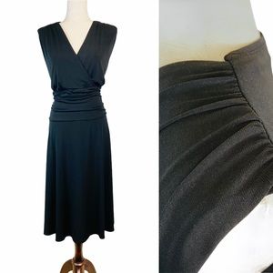 GUC Lane Bryant Banded Waist Surplice Bust Dress